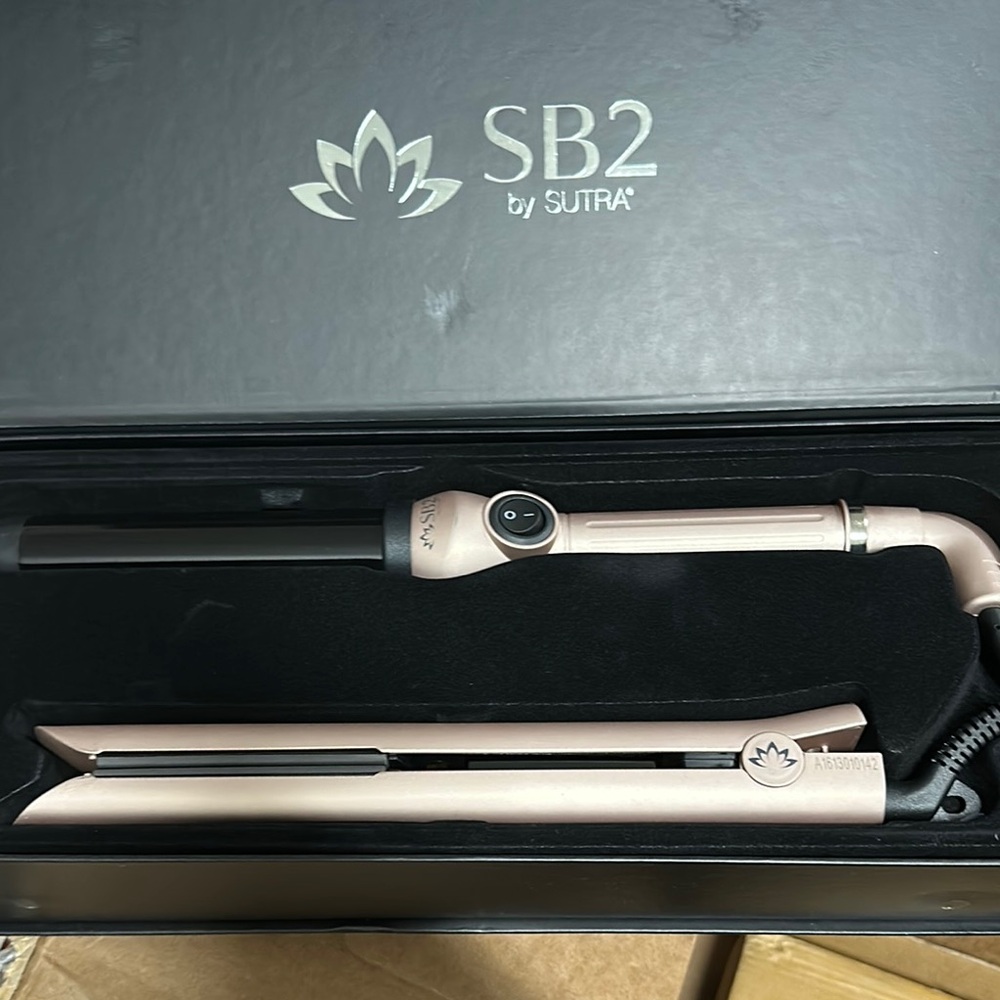 SB2 by Sutra Stuler Bundle - Rose Gold Hair Styling Set